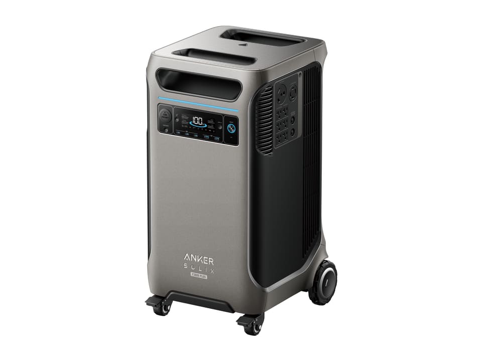 Anker SOLIX SOLIX F3800 Plus portable power station, front view