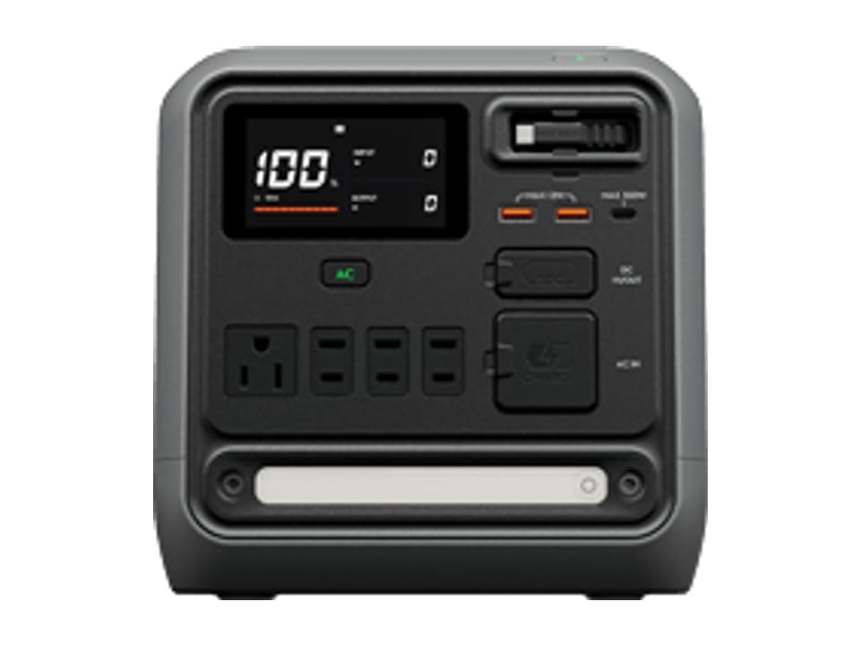 DJI Power 1000 Mini portable power station, front view