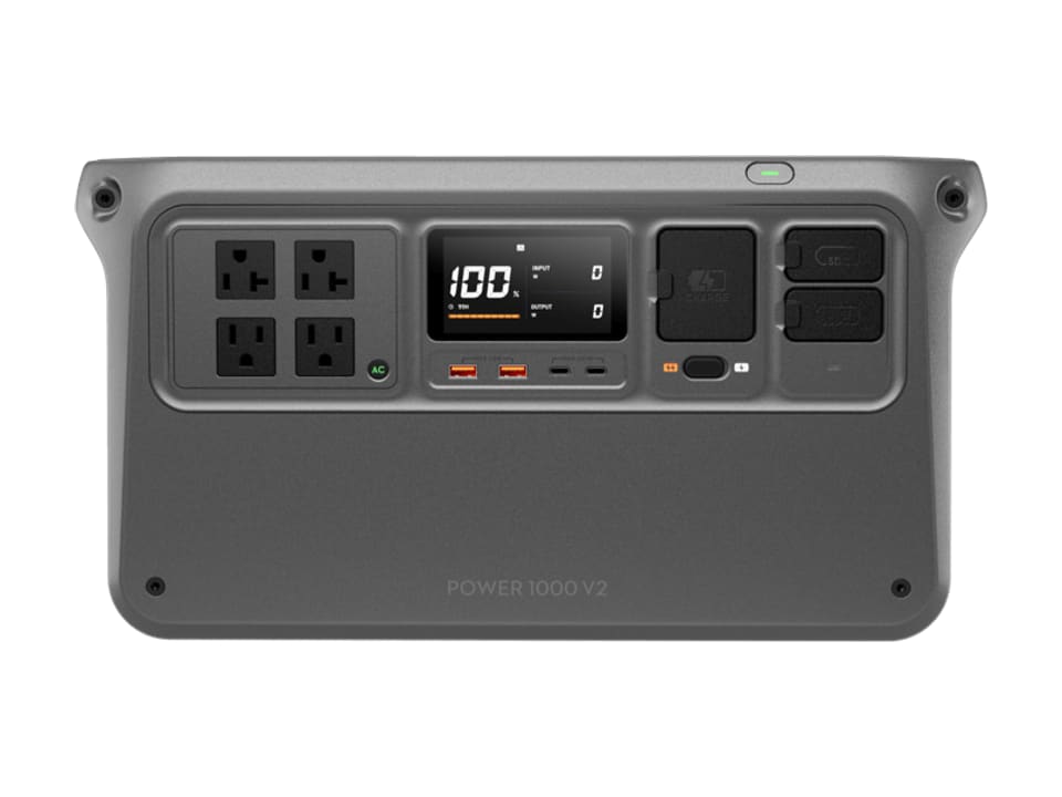DJI Power 1000 V2 portable power station, front view